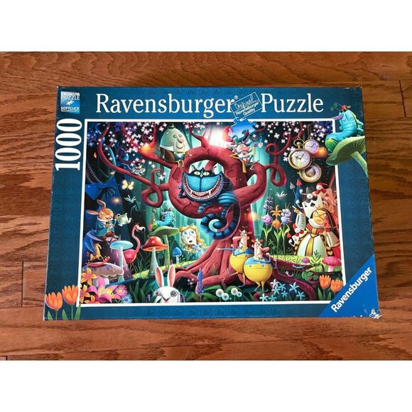 Puzzle Alice in Wonderland Disney Ravensburger 1000 Piece - Picture 1 of 4